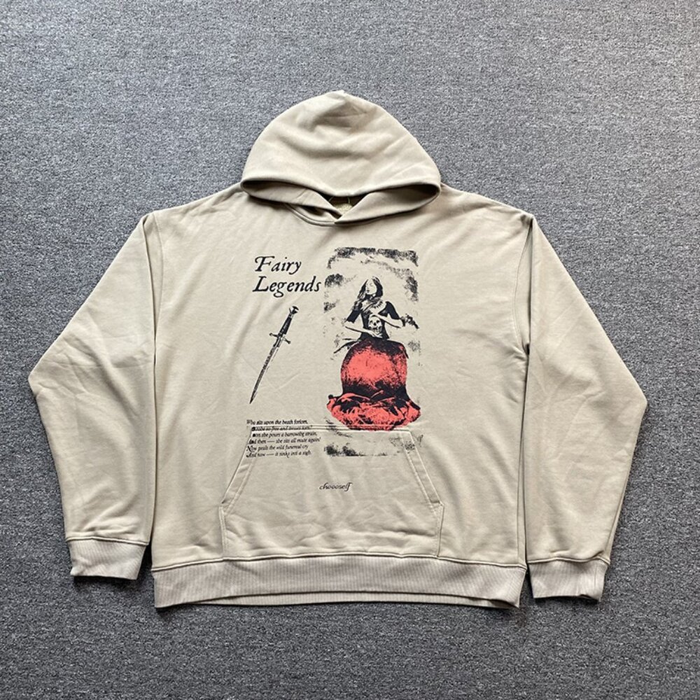 CHOOOSELF Fairy Legends Themed Retro Hoodie